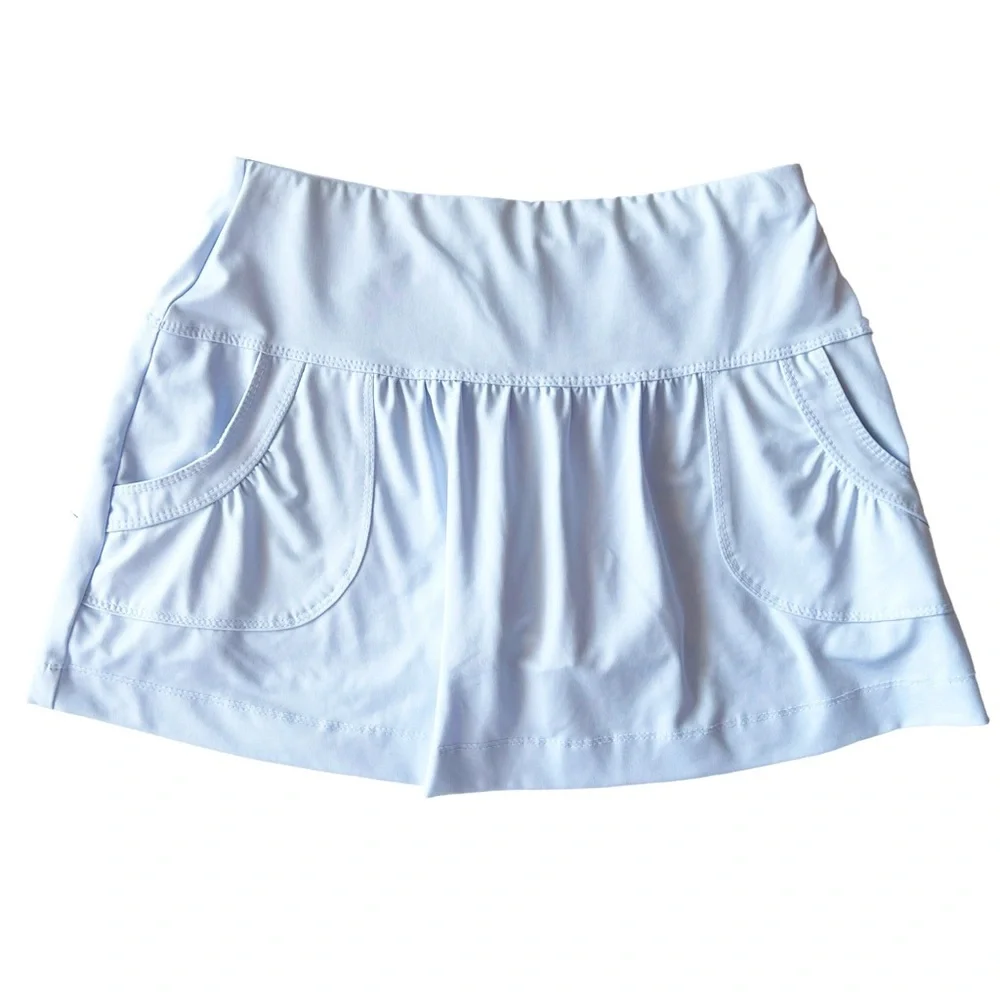 Lucky In Love Bermuda Pocket Girls' Tennis Skirt | LARGE 14_2